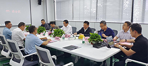 德州市天衢新区党工委副书记、管委会主任王大山等一行到我司-广东万昌科技实业有限公司参观考察